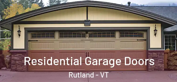  Residential Garage Doors Rutland - VT